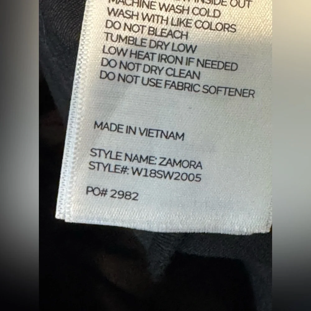 FIGS Women Scrub Pants S Black Jogger Zamora Drawstring STYLE#: W18SW2005 - Picture 10 of 15